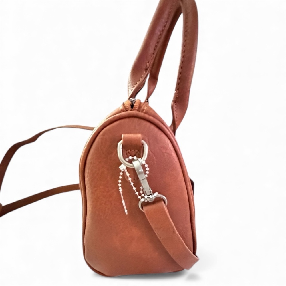 Montana West Tan Embossed Satchel NWT - Picture 4 of 4